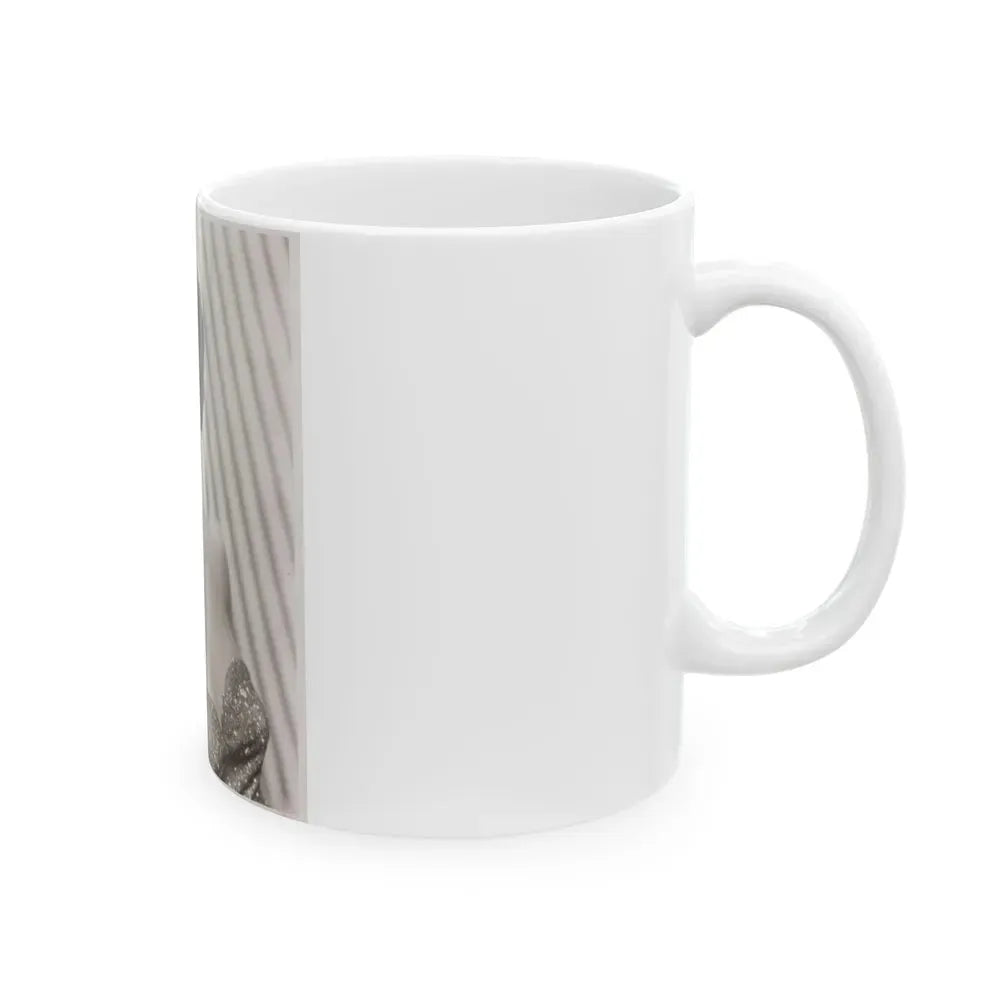 Joan Taylor #25 (Vintage Female Icon) White Coffee Mug - Go Mug Yourself