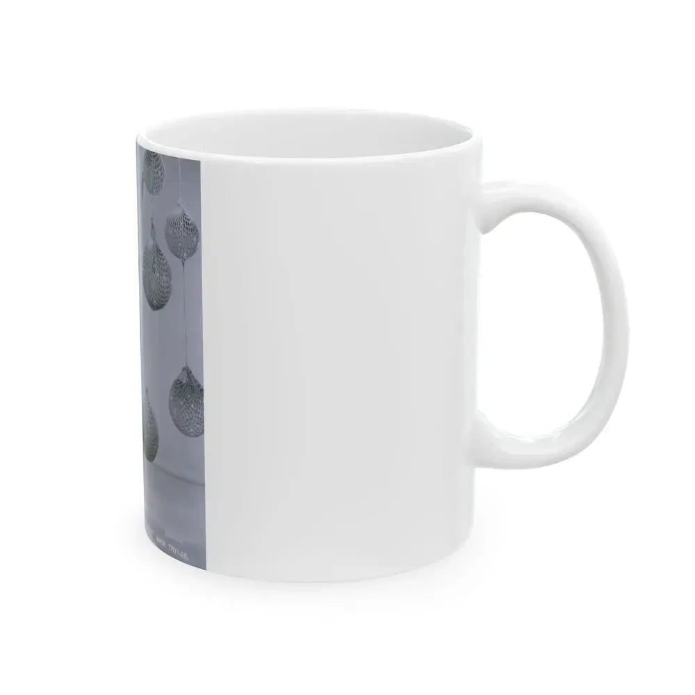 Joan Taylor #28 (Vintage Female Icon) White Coffee Mug - Go Mug Yourself