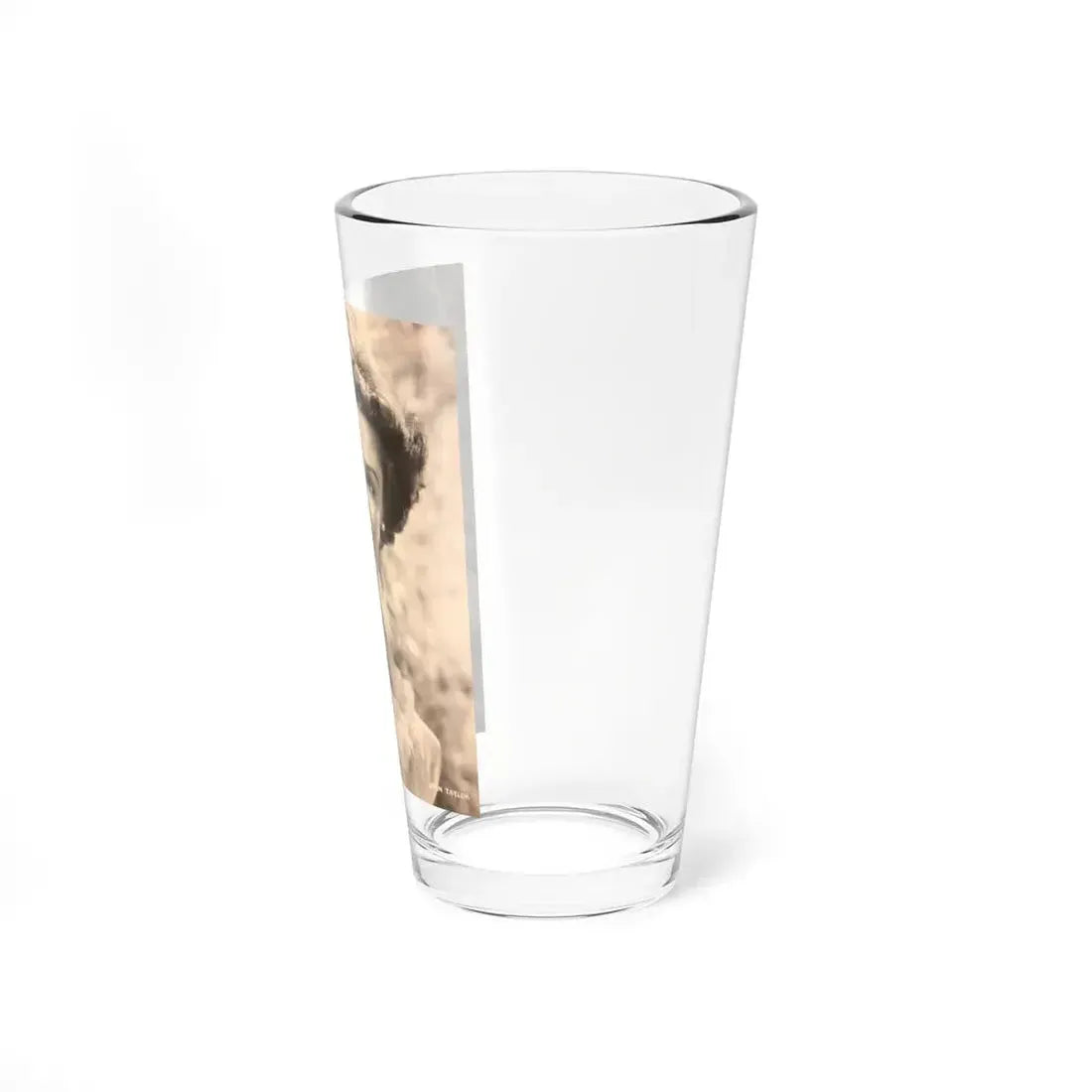 Joan Taylor #29 (Vintage Female Icon) Pint Glass 16oz - Go Mug Yourself