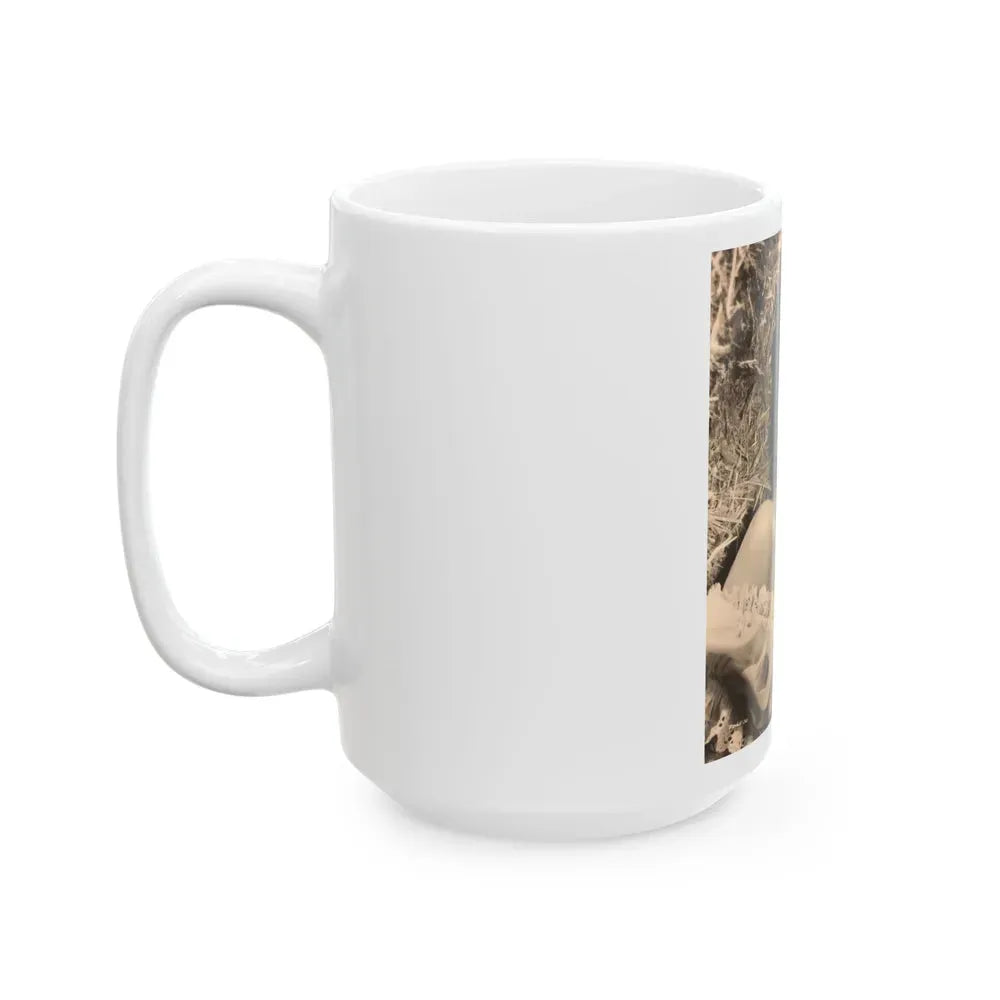 Joan Taylor #29 (Vintage Female Icon) White Coffee Mug - Go Mug Yourself