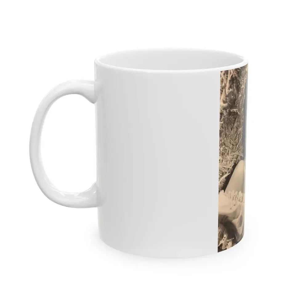 Joan Taylor #29 (Vintage Female Icon) White Coffee Mug - Go Mug Yourself