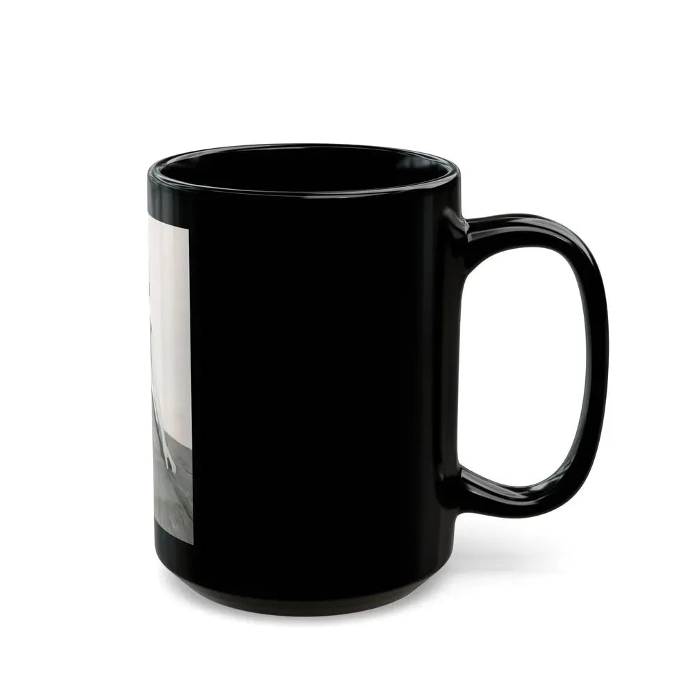 Joan Taylor #32 (Vintage Female Icon) Black Coffee Mug - Go Mug Yourself