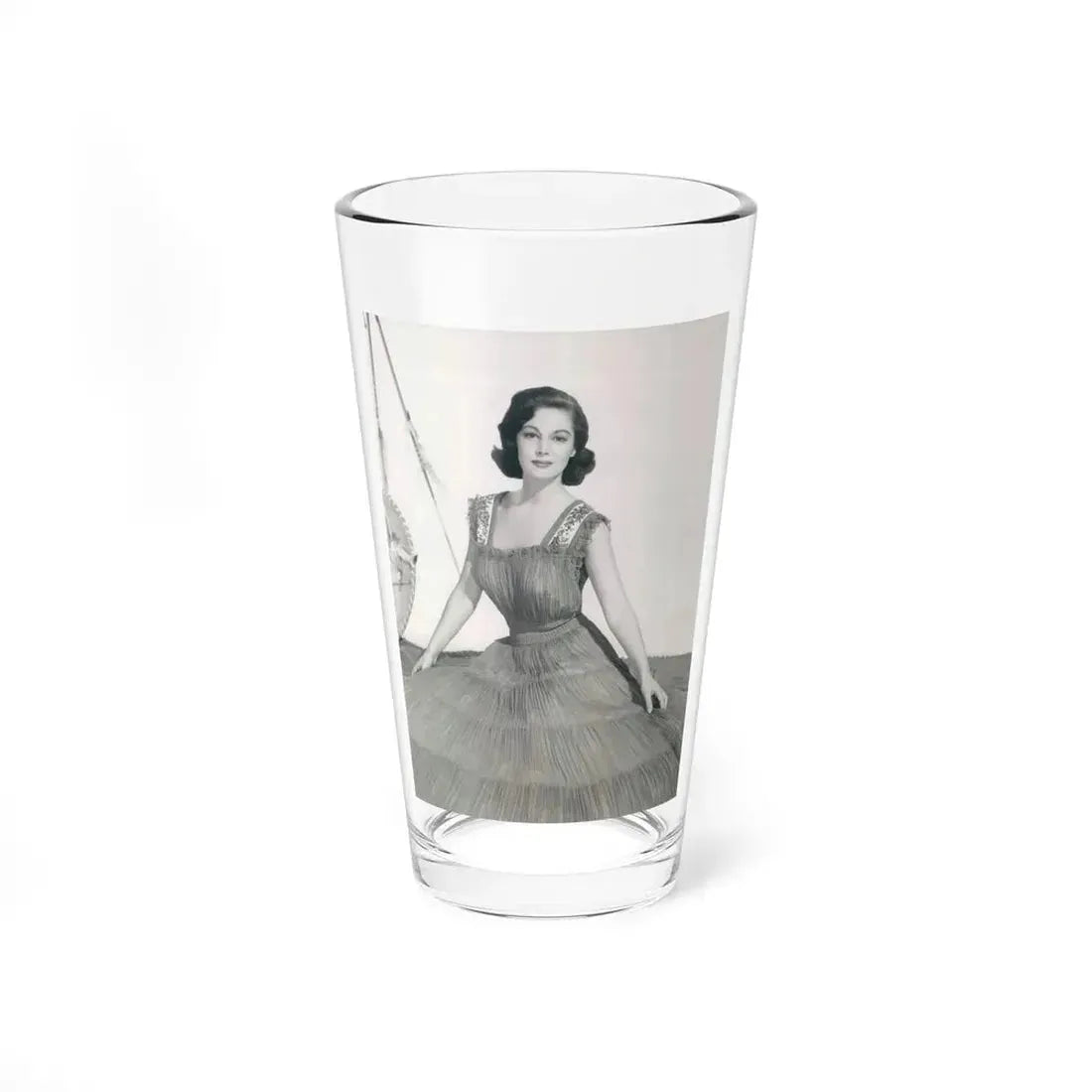 Joan Taylor #32 (Vintage Female Icon) Pint Glass 16oz 16oz - Go Mug Yourself