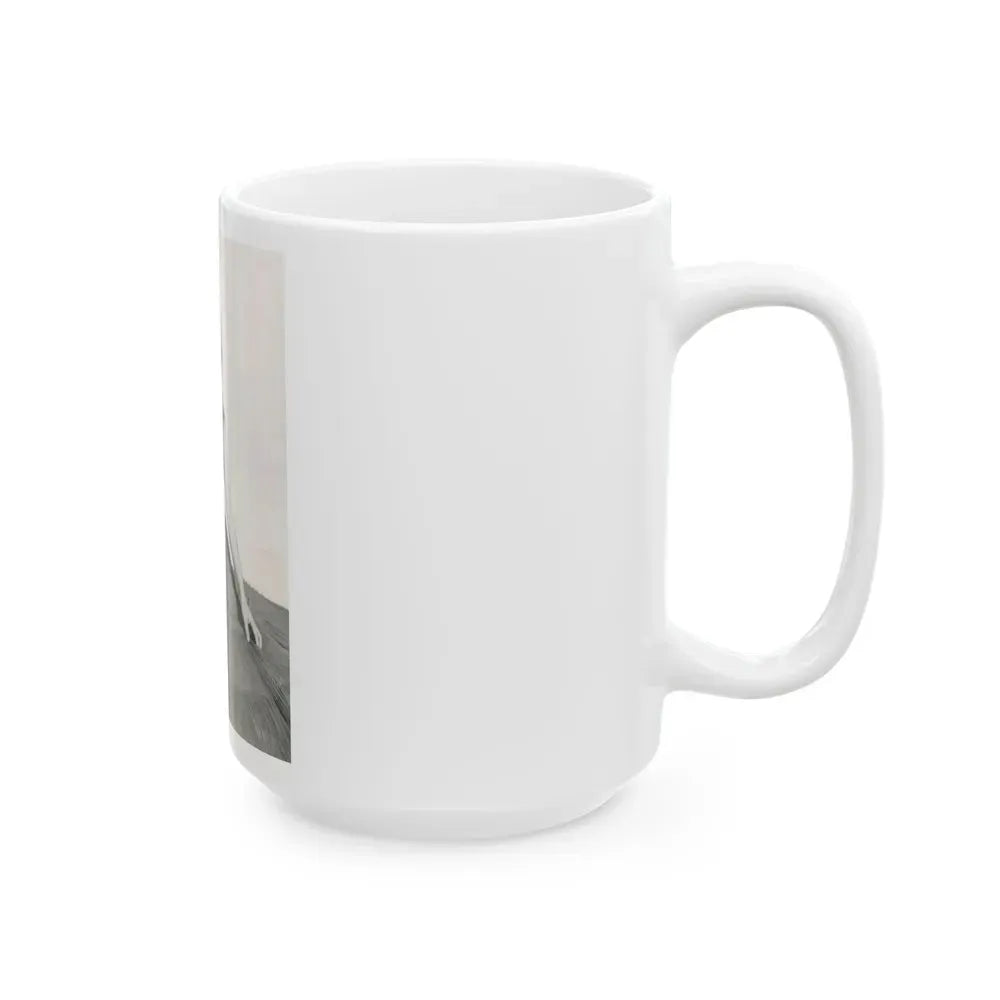 Joan Taylor #32 (Vintage Female Icon) White Coffee Mug - Go Mug Yourself