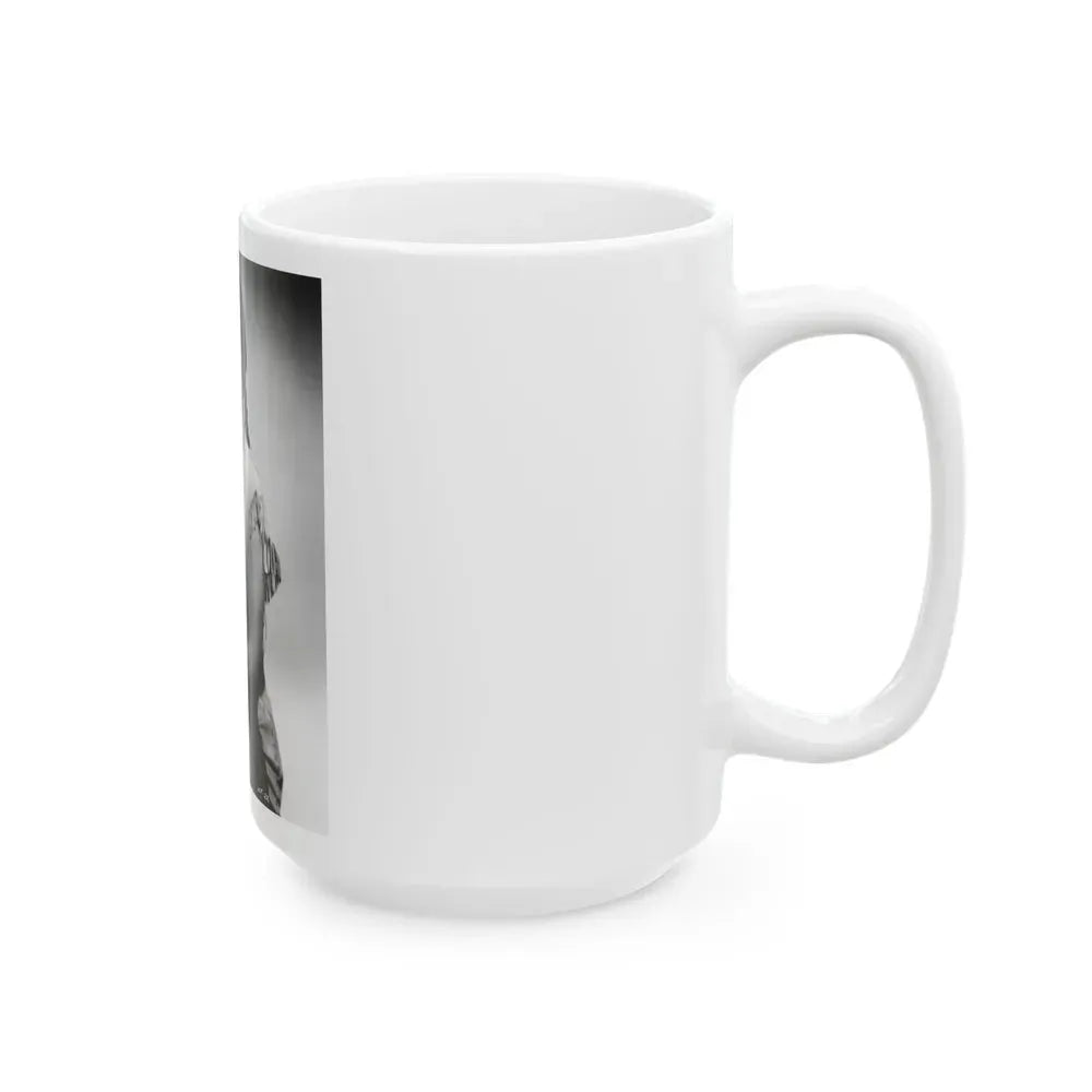 Joan Taylor #37 (Vintage Female Icon) White Coffee Mug - Go Mug Yourself