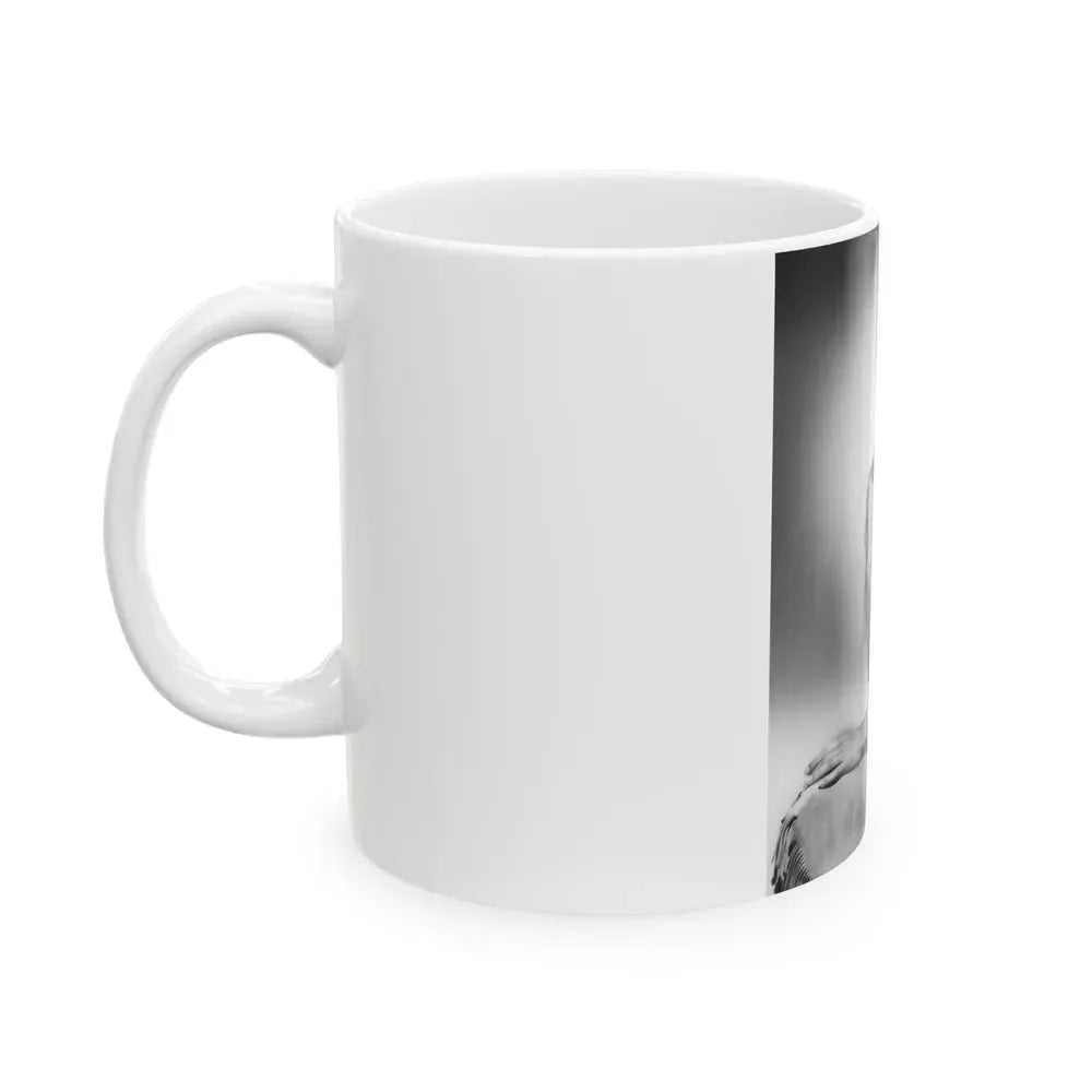 Joan Taylor #37 (Vintage Female Icon) White Coffee Mug - Go Mug Yourself