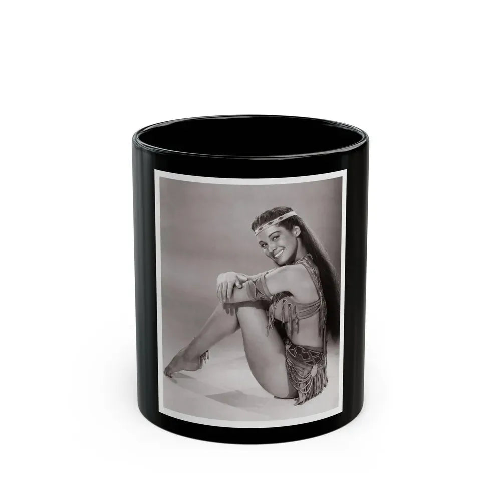 Joan Taylor #64 (Vintage Female Icon) Black Coffee Mug 11oz - Go Mug Yourself