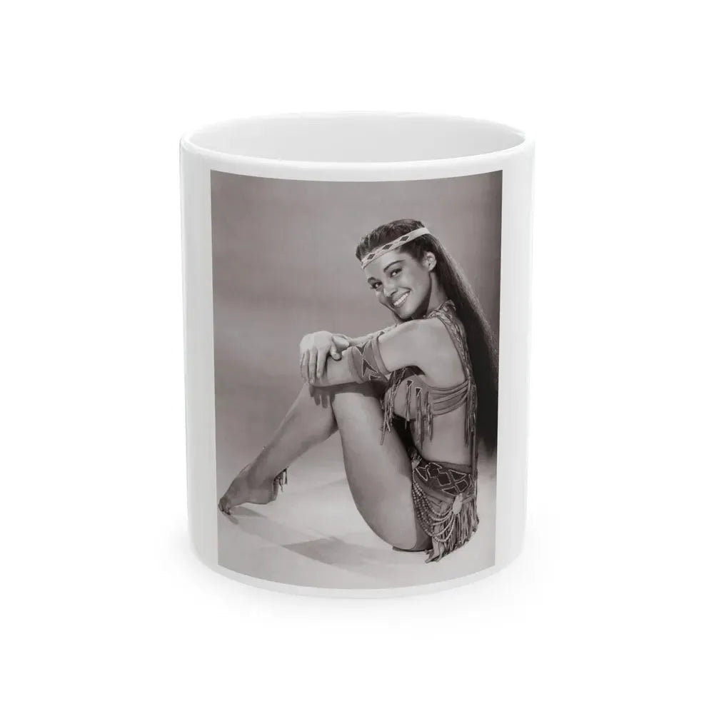 Joan Taylor #64 (Vintage Female Icon) White Coffee Mug 11oz - Go Mug Yourself