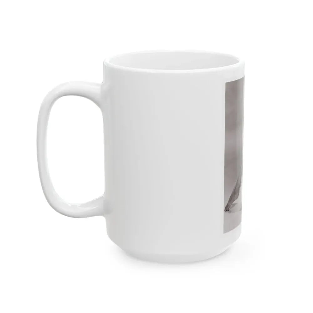 Joan Taylor #64 (Vintage Female Icon) White Coffee Mug - Go Mug Yourself