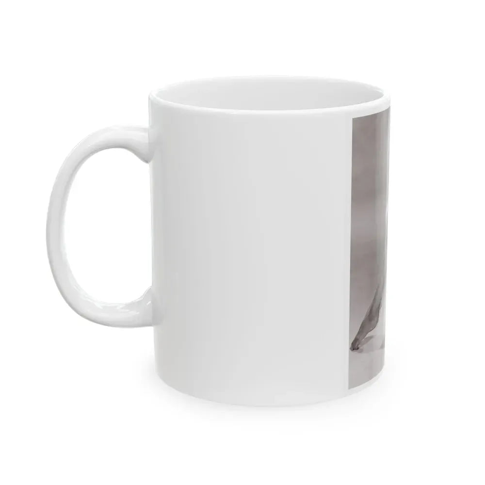 Joan Taylor #64 (Vintage Female Icon) White Coffee Mug - Go Mug Yourself