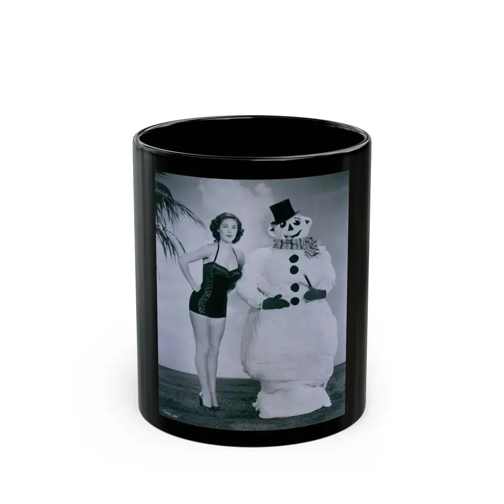 Joan Taylor #67 (Vintage Female Icon) Black Coffee Mug 11oz - Go Mug Yourself