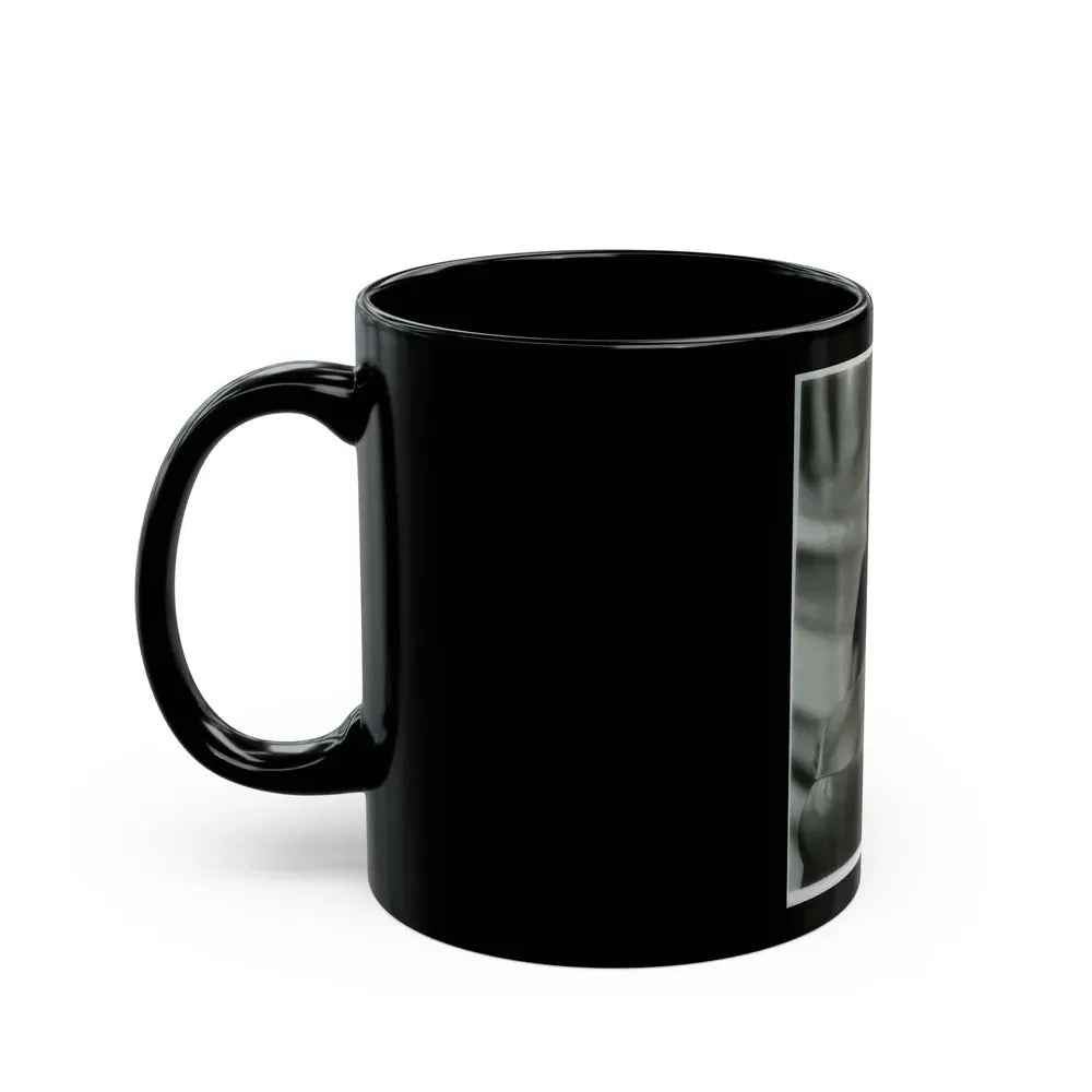 Joan Weldon #01 (Vintage Female Icon) Black Coffee Mug - Go Mug Yourself