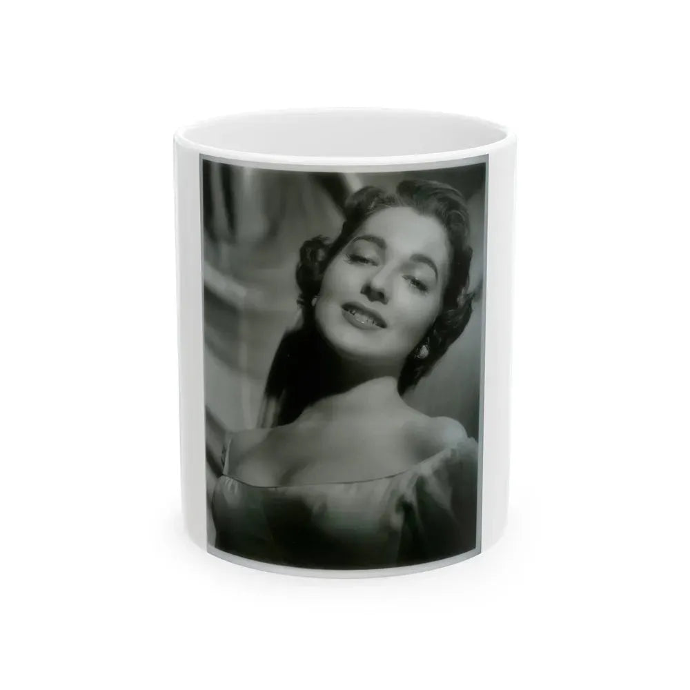 Joan Weldon #01 (Vintage Female Icon) White Coffee Mug 11oz - Go Mug Yourself