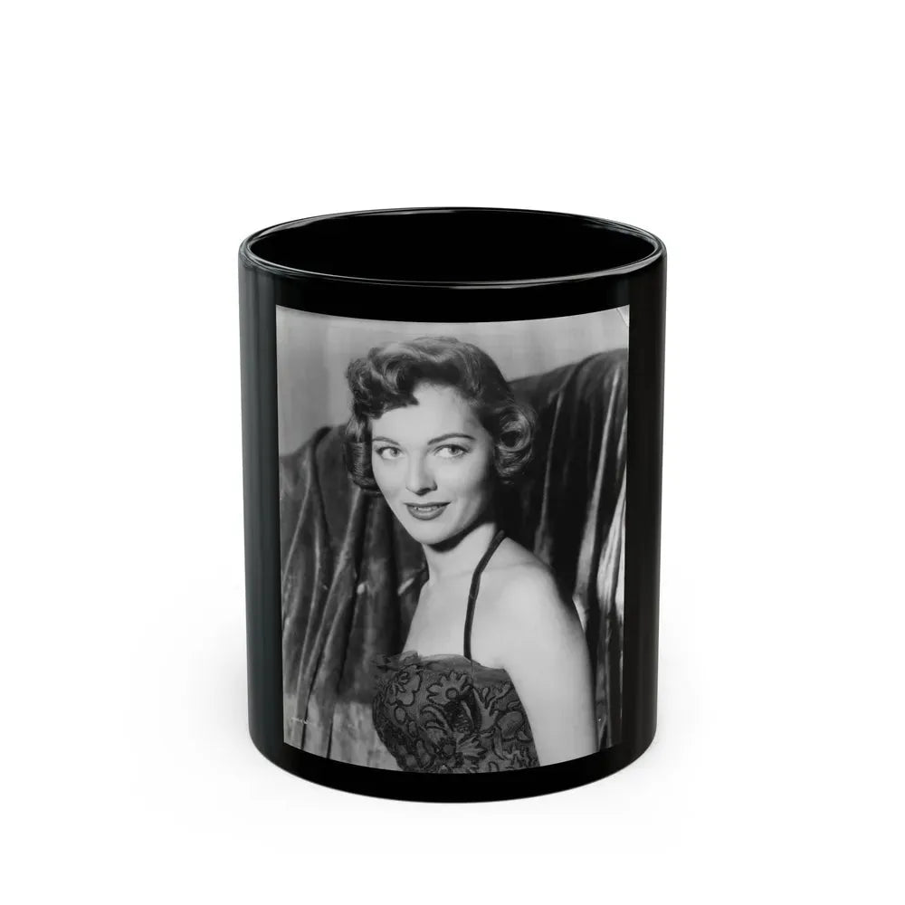 Joan Weldon #02 (Vintage Female Icon) Black Coffee Mug 11oz - Go Mug Yourself