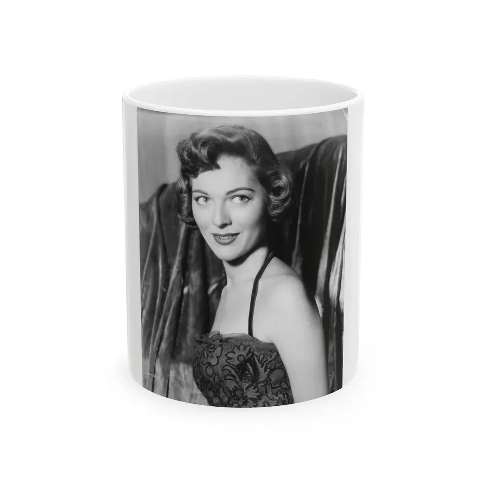 Joan Weldon #02 (Vintage Female Icon) White Coffee Mug 11oz - Go Mug Yourself