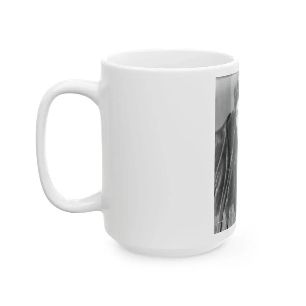 Joan Weldon #02 (Vintage Female Icon) White Coffee Mug - Go Mug Yourself