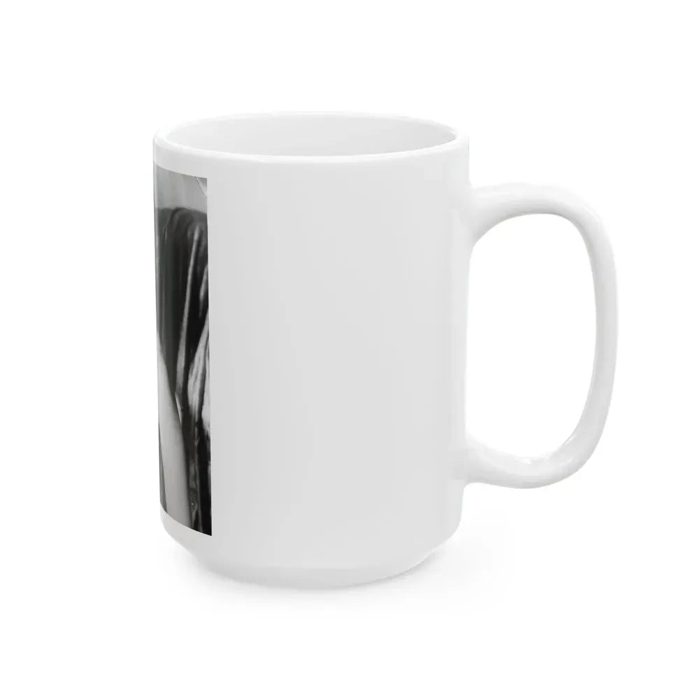 Joan Weldon #02 (Vintage Female Icon) White Coffee Mug - Go Mug Yourself