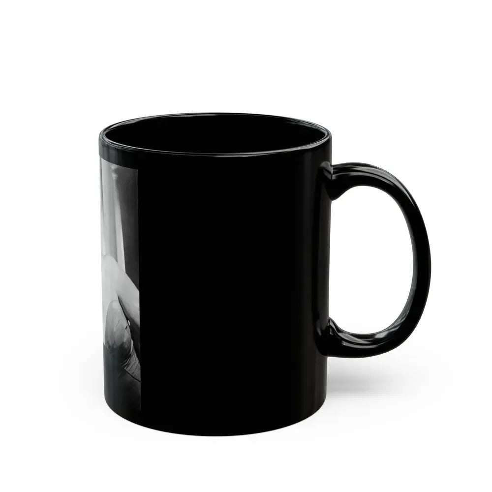 Joan Weldon #05 (Vintage Female Icon) Black Coffee Mug - Go Mug Yourself