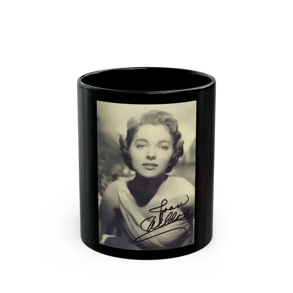 Joan Weldon #06 (Vintage Female Icon) Black Coffee Mug 11oz - Go Mug Yourself