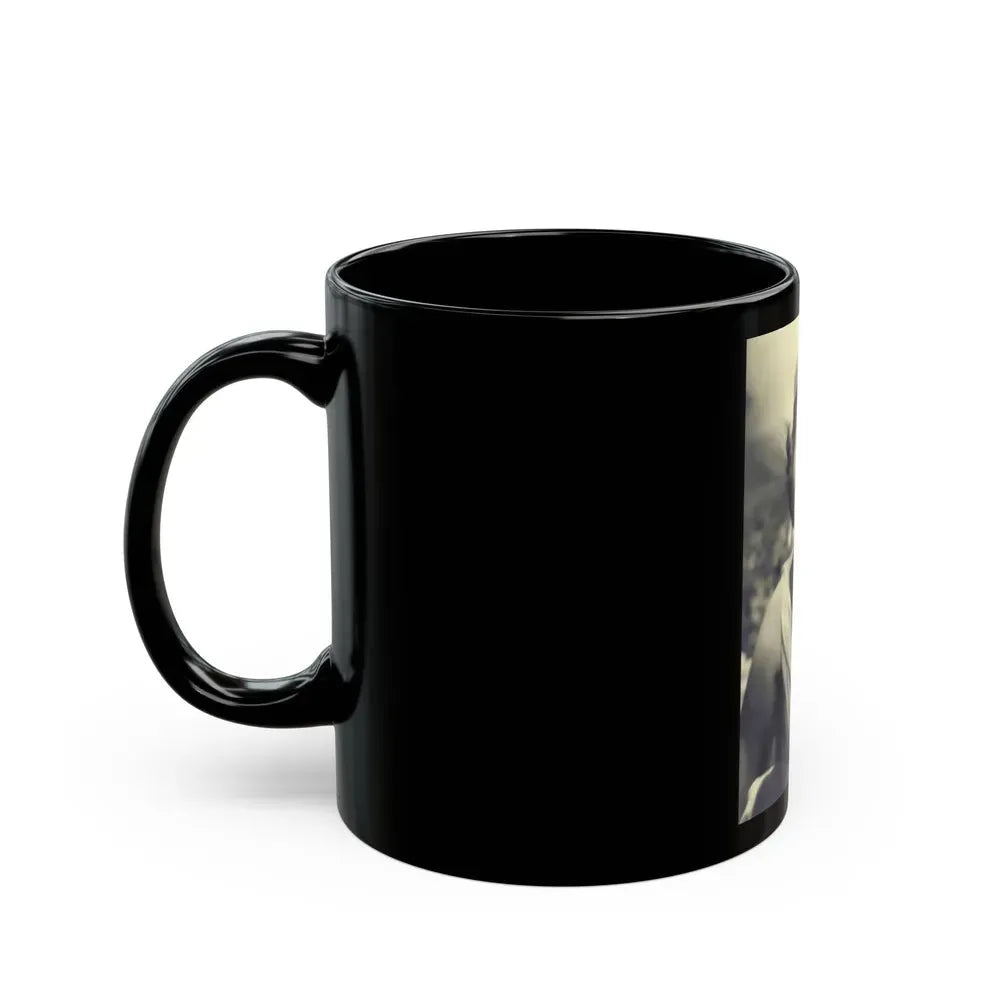 Joan Weldon #06 (Vintage Female Icon) Black Coffee Mug - Go Mug Yourself