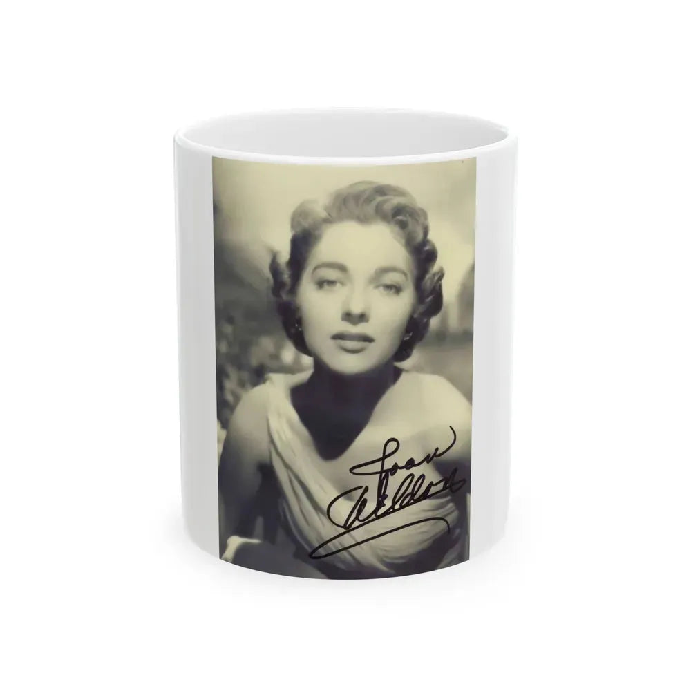 Joan Weldon #06 (Vintage Female Icon) White Coffee Mug 11oz - Go Mug Yourself