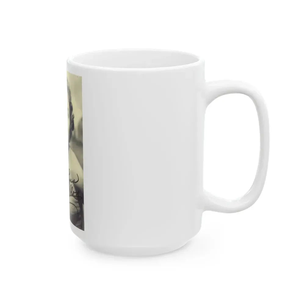 Joan Weldon #06 (Vintage Female Icon) White Coffee Mug - Go Mug Yourself