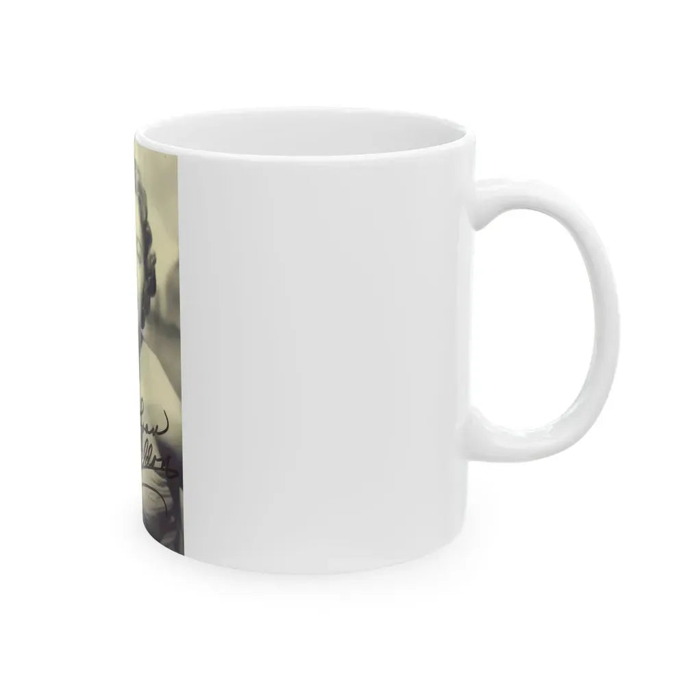 Joan Weldon #06 (Vintage Female Icon) White Coffee Mug - Go Mug Yourself