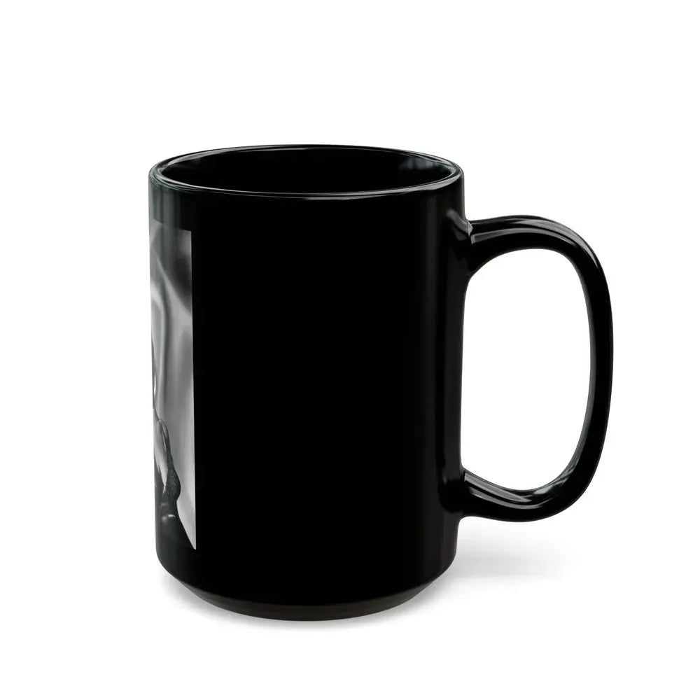 Joan Weldon #10 (Vintage Female Icon) Black Coffee Mug - Go Mug Yourself