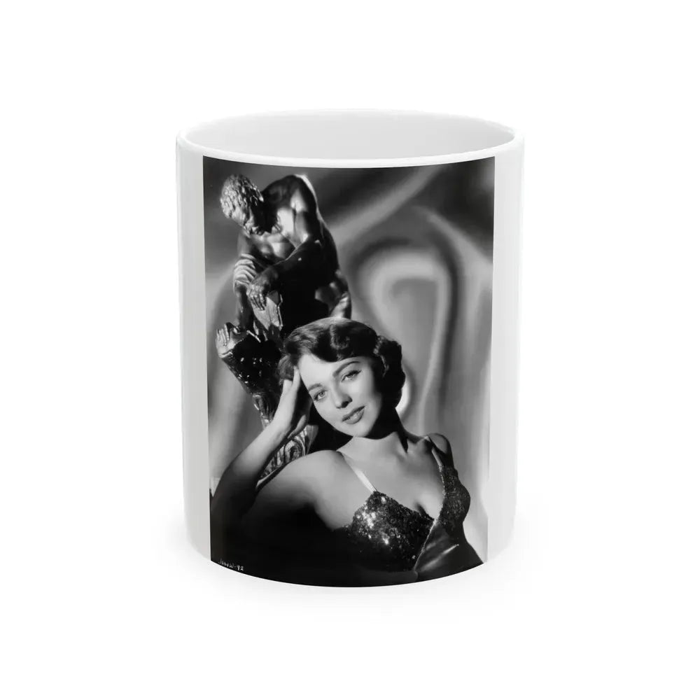 Joan Weldon #10 (Vintage Female Icon) White Coffee Mug 11oz - Go Mug Yourself