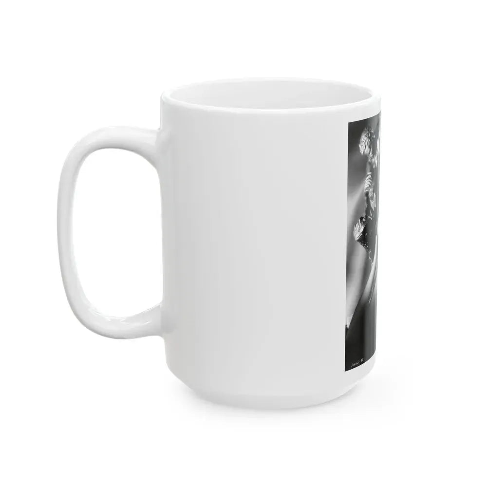 Joan Weldon #10 (Vintage Female Icon) White Coffee Mug - Go Mug Yourself