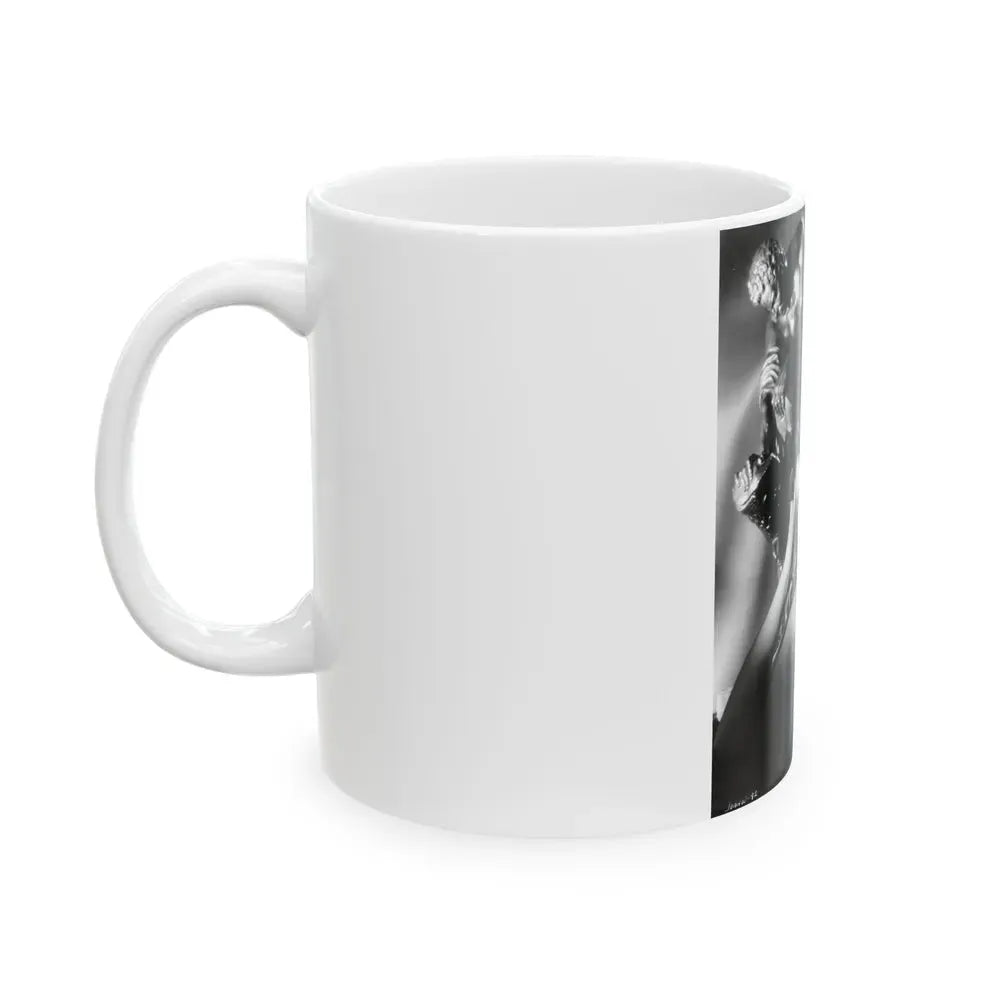 Joan Weldon #10 (Vintage Female Icon) White Coffee Mug - Go Mug Yourself