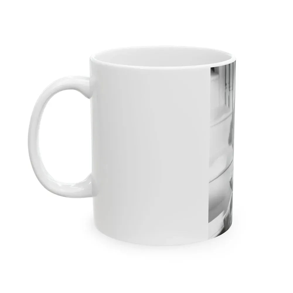 Joan Weldon #11 (Vintage Female Icon) White Coffee Mug - Go Mug Yourself