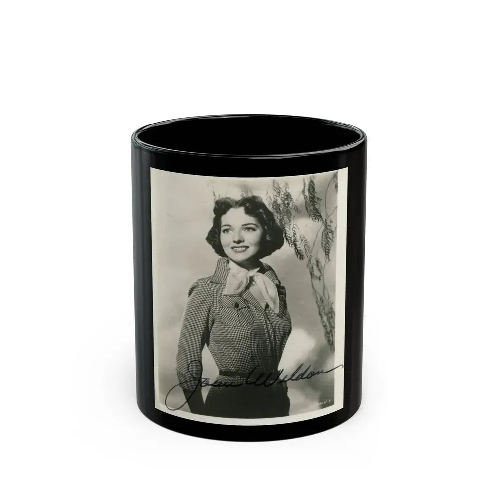 Joan Weldon #14 (Vintage Female Icon) Black Coffee Mug 11oz - Go Mug Yourself