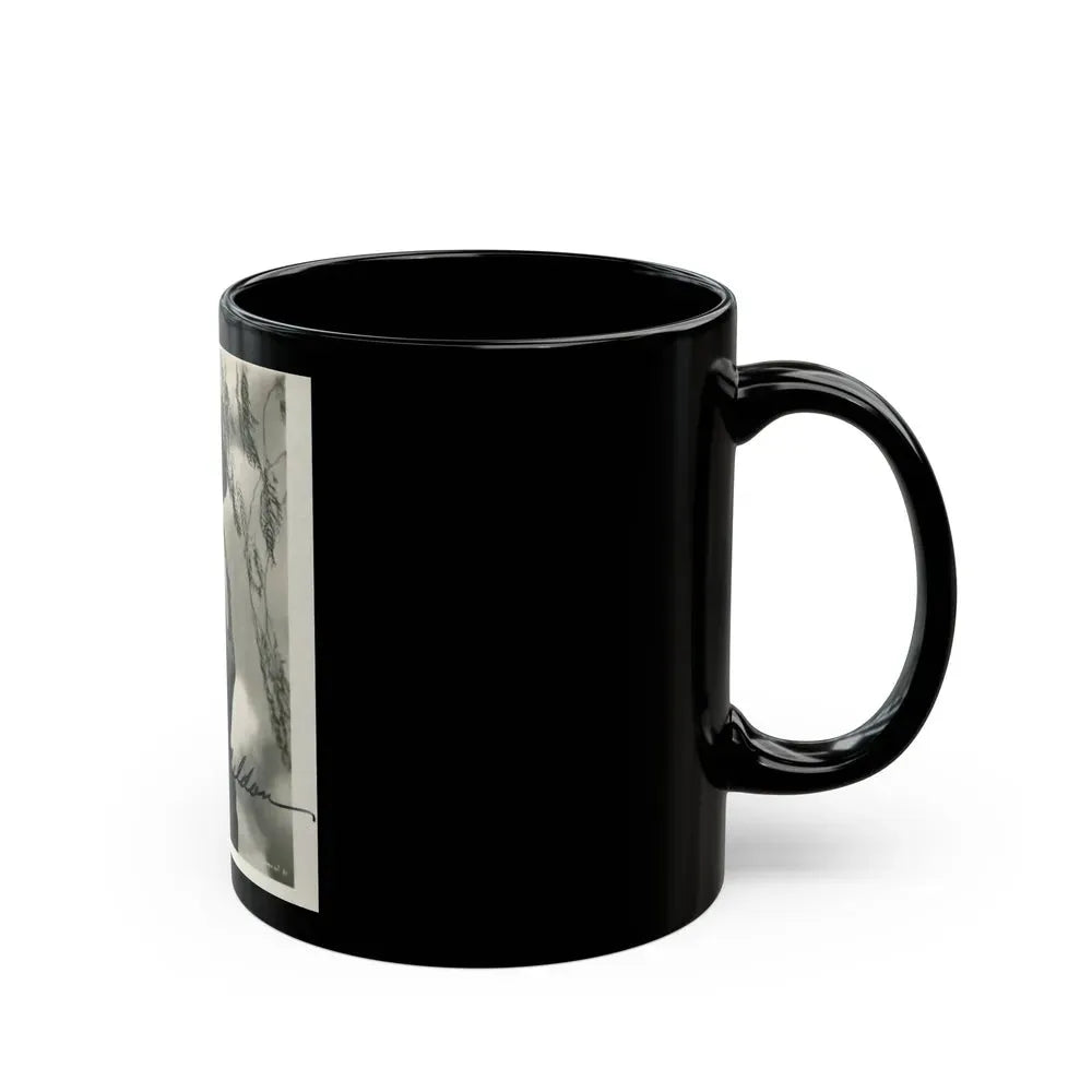 Joan Weldon #14 (Vintage Female Icon) Black Coffee Mug - Go Mug Yourself
