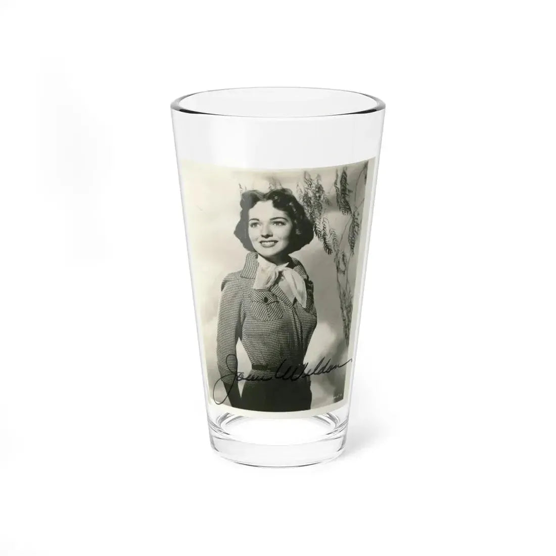 Joan Weldon #14 (Vintage Female Icon) Pint Glass 16oz 16oz - Go Mug Yourself