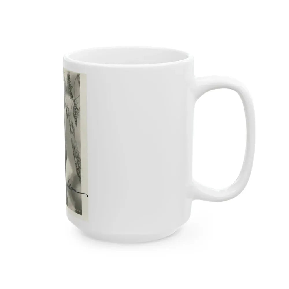 Joan Weldon #14 (Vintage Female Icon) White Coffee Mug - Go Mug Yourself