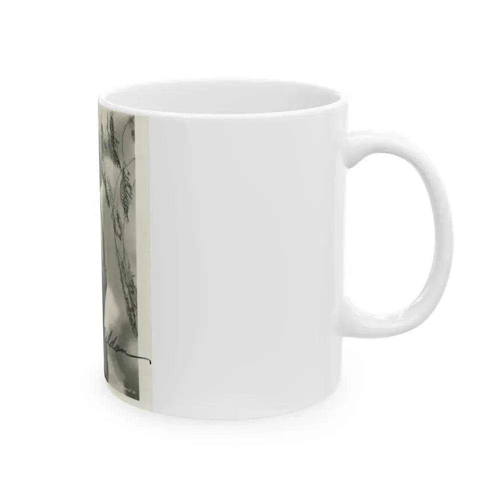 Joan Weldon #14 (Vintage Female Icon) White Coffee Mug - Go Mug Yourself