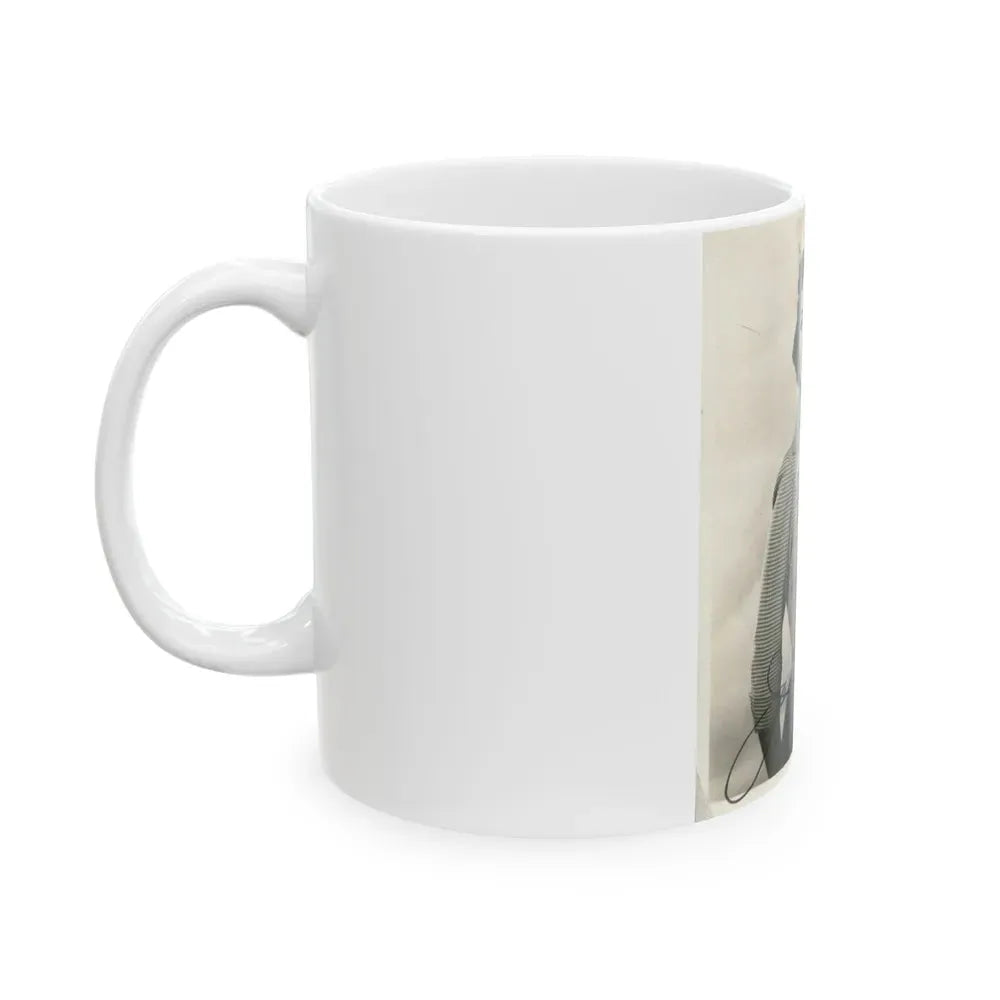 Joan Weldon #14 (Vintage Female Icon) White Coffee Mug - Go Mug Yourself
