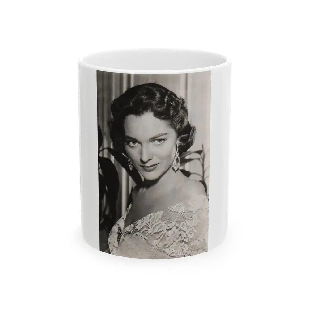 Joan Weldon #18 (Vintage Female Icon) White Coffee Mug 11oz - Go Mug Yourself