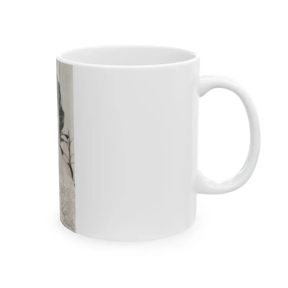 Joan Weldon #18 (Vintage Female Icon) White Coffee Mug - Go Mug Yourself