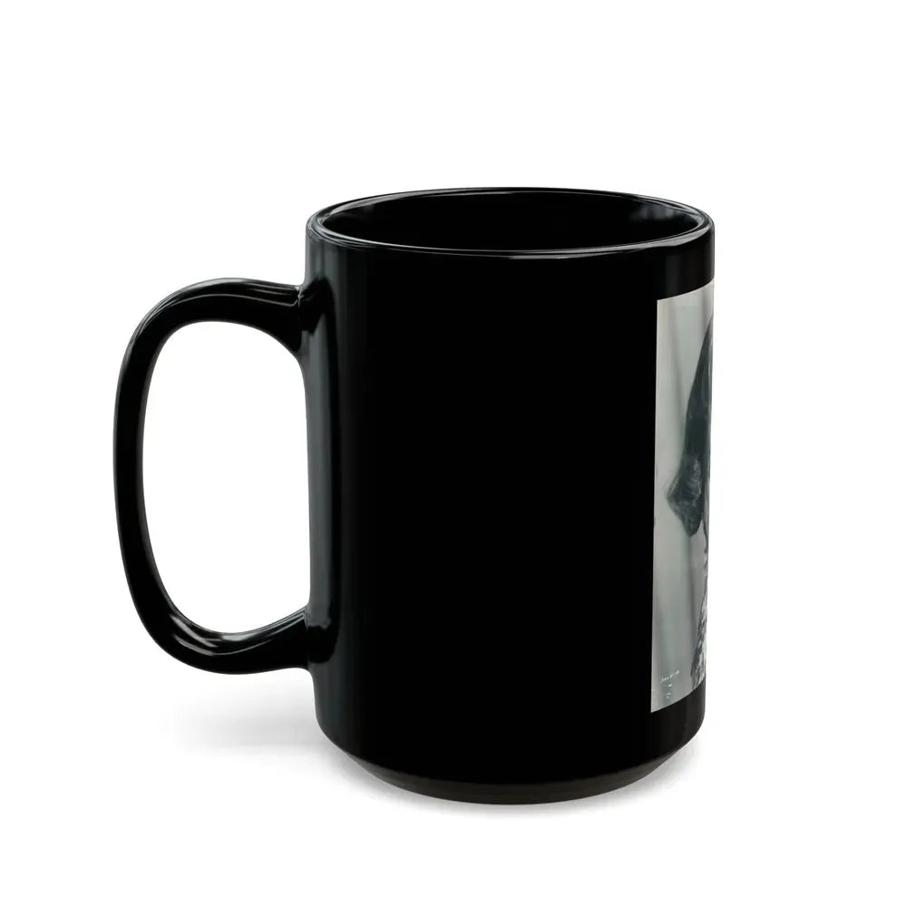 Joan Weldon #19 (Vintage Female Icon) Black Coffee Mug - Go Mug Yourself