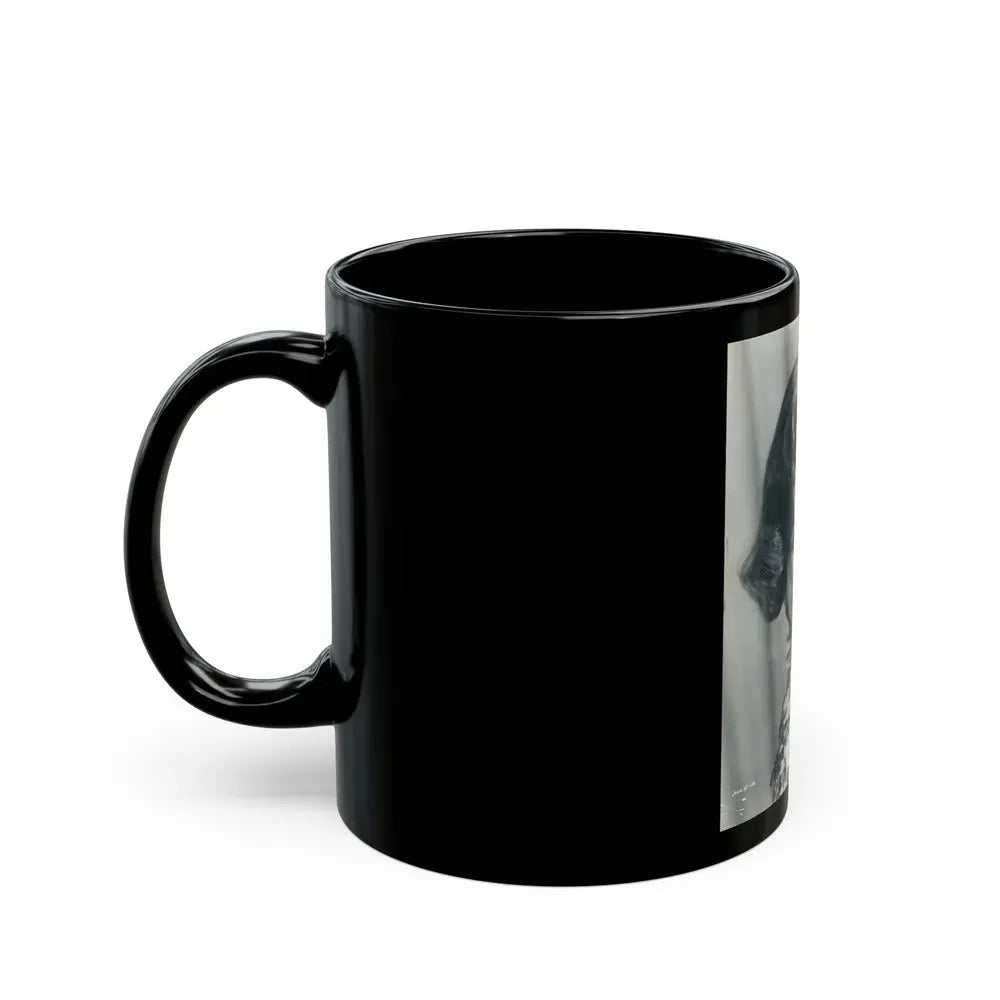 Joan Weldon #19 (Vintage Female Icon) Black Coffee Mug - Go Mug Yourself