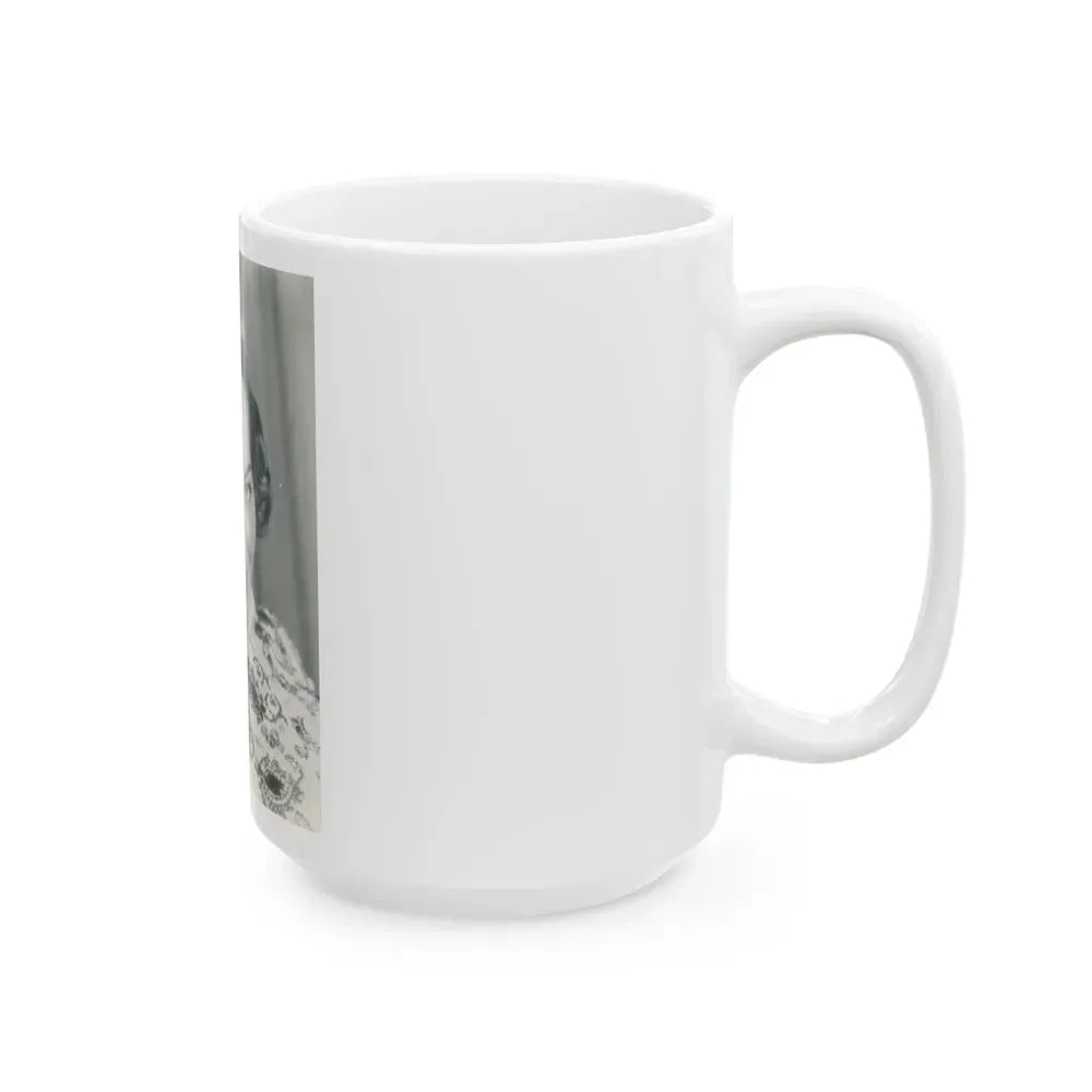 Joan Weldon #19 (Vintage Female Icon) White Coffee Mug - Go Mug Yourself