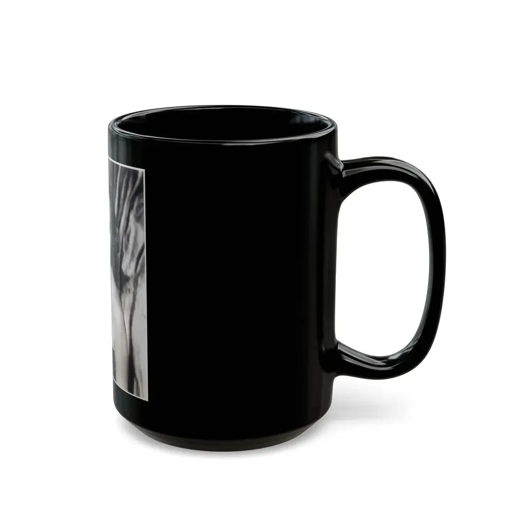 Joan Weldon #20 (Vintage Female Icon) Black Coffee Mug - Go Mug Yourself