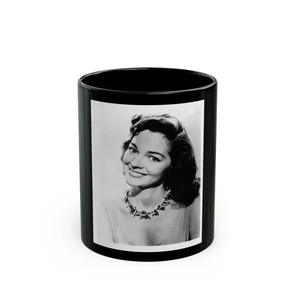 Joan Weldon #21 (Vintage Female Icon) Black Coffee Mug 11oz - Go Mug Yourself