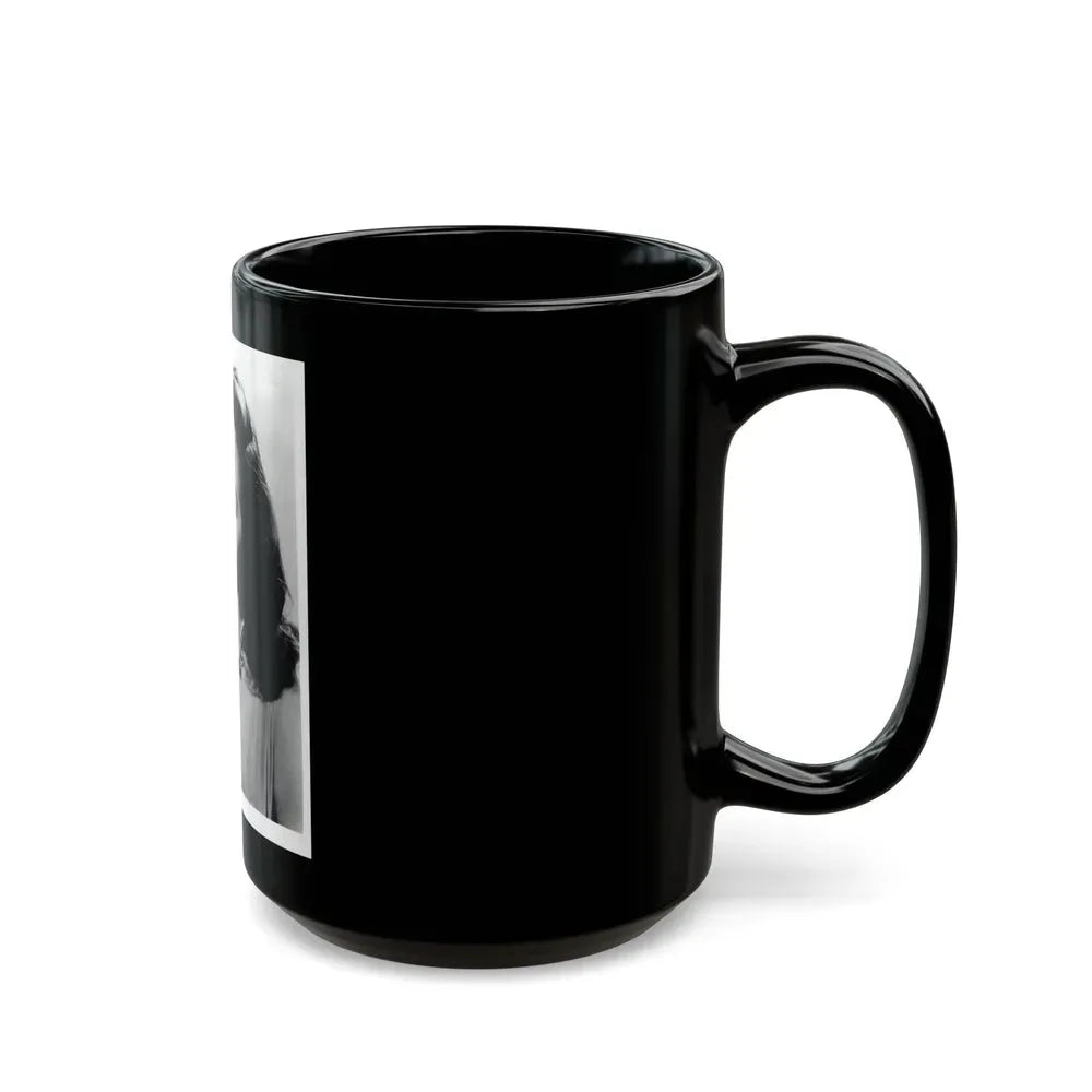 Joan Weldon #21 (Vintage Female Icon) Black Coffee Mug - Go Mug Yourself