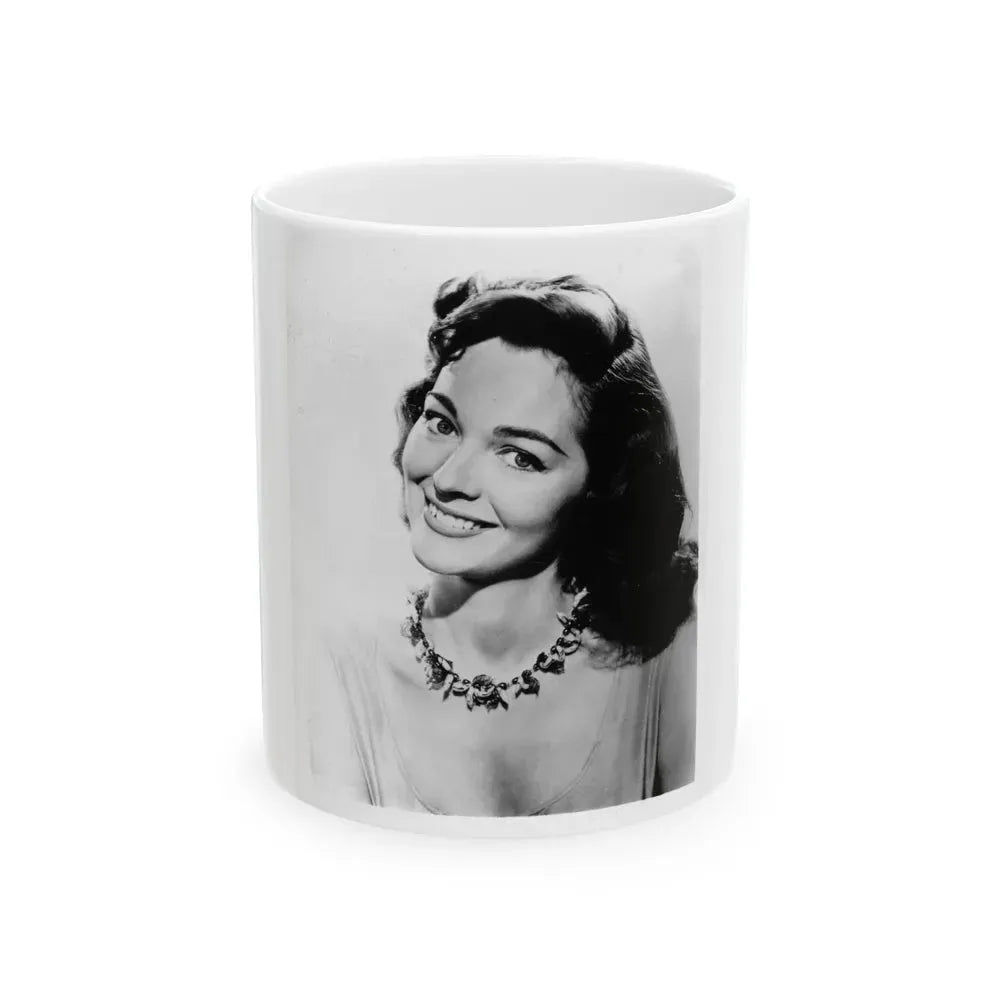 Joan Weldon #21 (Vintage Female Icon) White Coffee Mug 11oz - Go Mug Yourself
