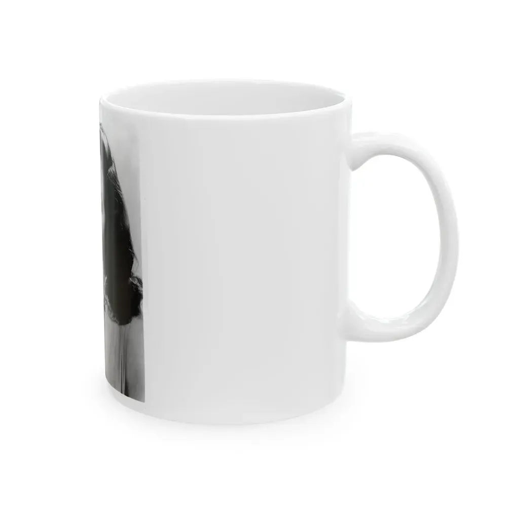Joan Weldon #21 (Vintage Female Icon) White Coffee Mug - Go Mug Yourself