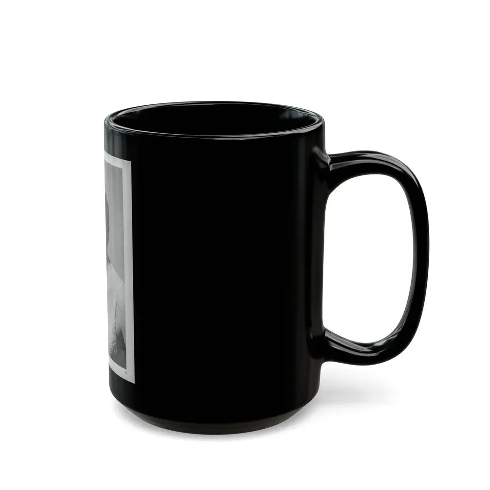 Joan Weldon #22 (Vintage Female Icon) Black Coffee Mug - Go Mug Yourself