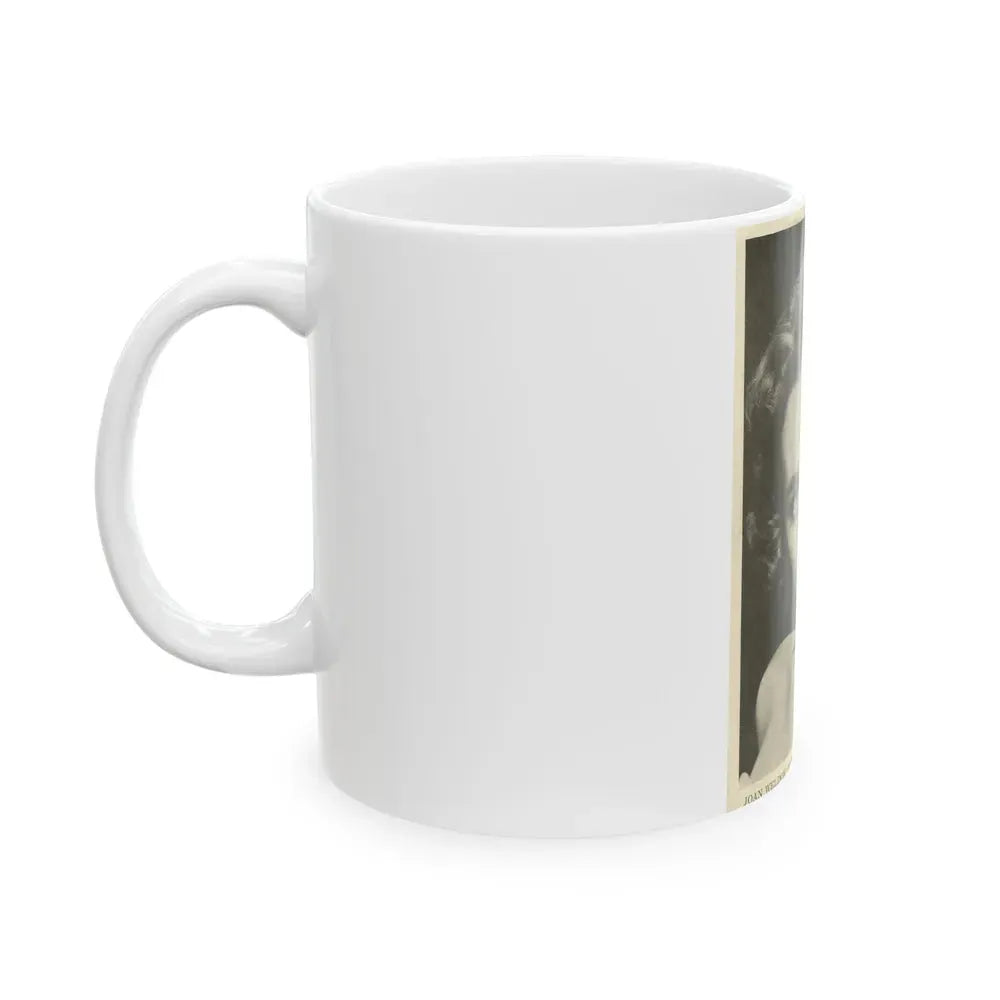 Joan Weldon #23 (Vintage Female Icon) White Coffee Mug - Go Mug Yourself